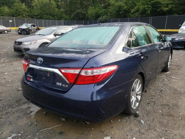 Photo 4 from auction – 2016 TOYOTA CAMRY HYBR with VIN 4T1BD1FK6GU189232