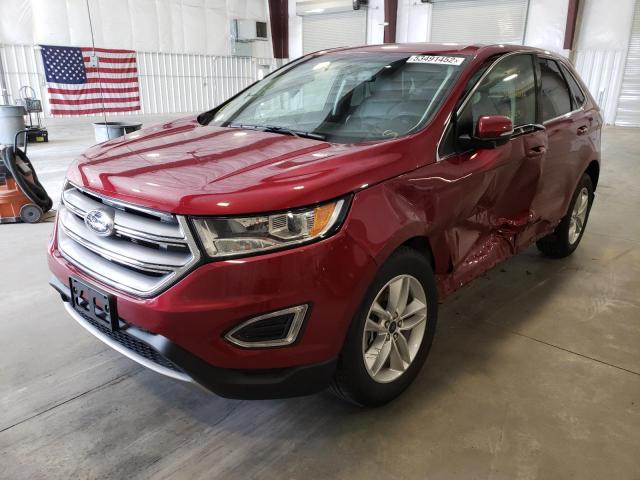 Photo 2 from auction – 2017 FORD EDGE SEL with VIN 2FMPK4J80HBC26808