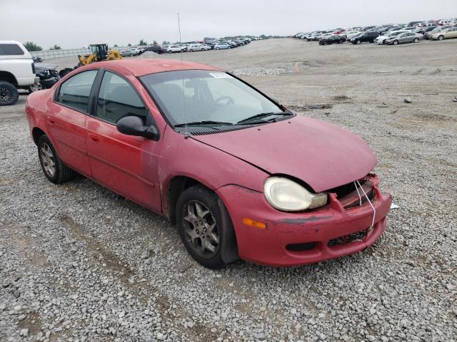 DODGE NEON SE 2002 with VIN 1B3ES46C32D564084 - Photo from auction