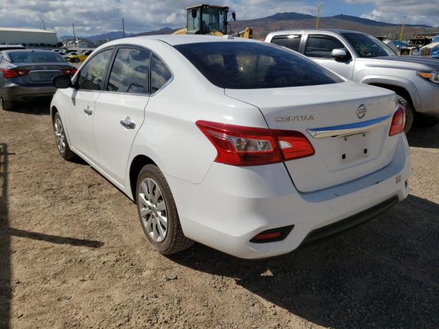 Photo 3 from auction – 2016 NISSAN SENTRA S with VIN 3N1AB7AP3GL657748