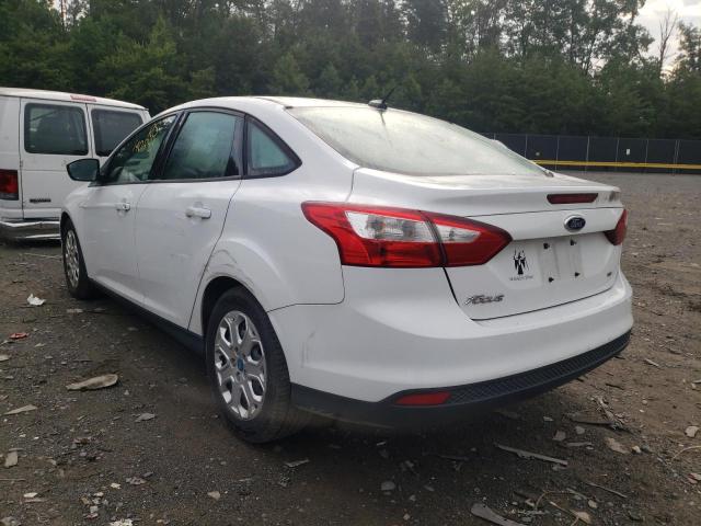 Photo 3 from auction – 2012 FORD FOCUS SE with VIN 1FAHP3F27CL106642
