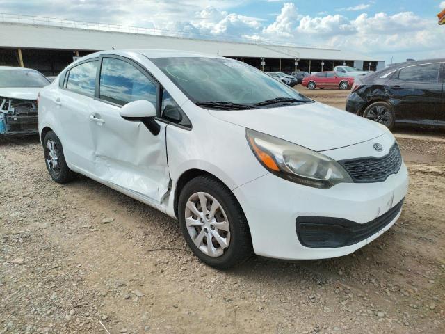 KIA RIO LX 2012 with VIN KNADM4A38C6047555 - Photo from auction