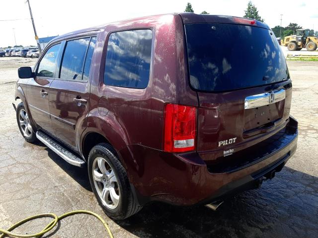 Photo 3 from auction – 2014 HONDA PILOT EXL with VIN 5FNYF3H5XEB017643