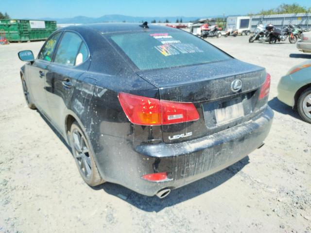 Photo 3 from auction – 2008 LEXUS IS 250 with VIN JTHCK262582025681
