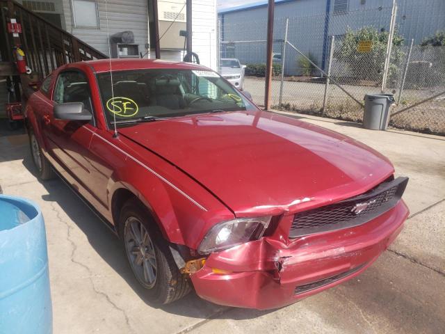 FORD MUSTANG 2007 with VIN 1ZVFT80N375307376 - Photo from auction