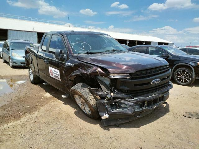 FORD F150 SUPER 2018 with VIN 1FTEX1EP0JKE00689 - Photo from auction