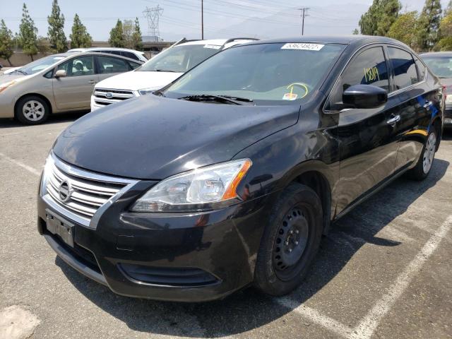 Photo 2 from auction – 2014 NISSAN SENTRA S with VIN 3N1AB7AP9EY273635