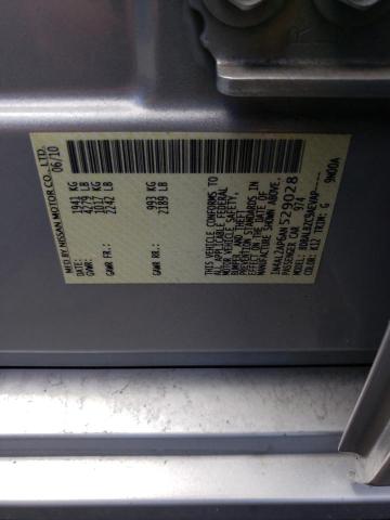 Photo 10 from auction – 2010 NISSAN ALTIMA BAS with VIN 1N4AL2AP6AN529028