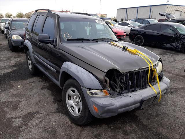 Photo 1 from auction – 2006 JEEP LIBERTY SP with VIN 1J4GL48K16W134454