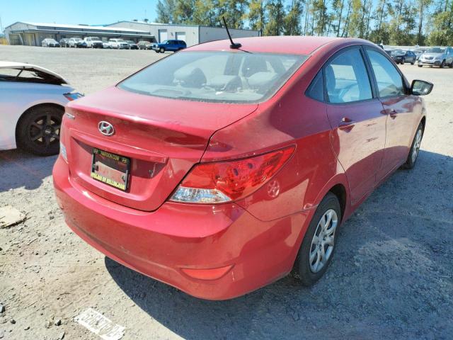 Photo 4 from auction – 2013 HYUNDAI ACCENT GLS with VIN KMHCT4AE8DU582283