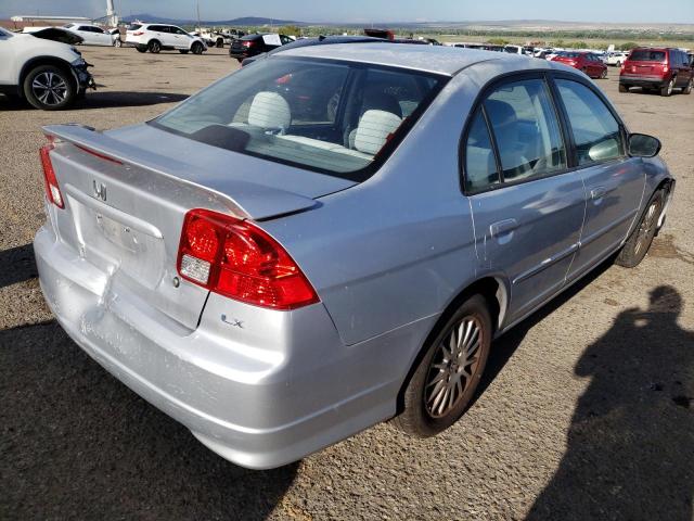Photo 4 from auction – 2005 HONDA CIVIC with VIN 2HGES165X5H575476