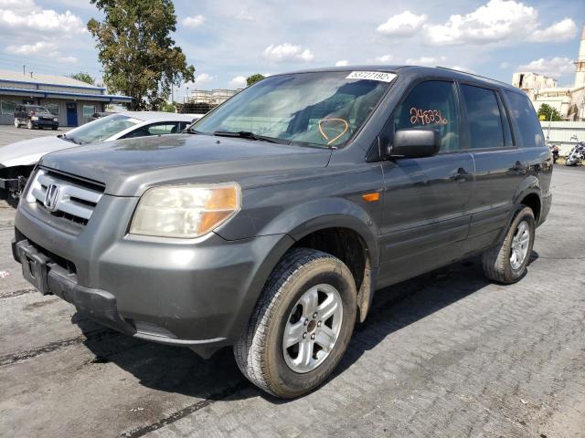 Photo 2 from auction – 2007 HONDA PILOT LX with VIN 5FNYF28137B021656