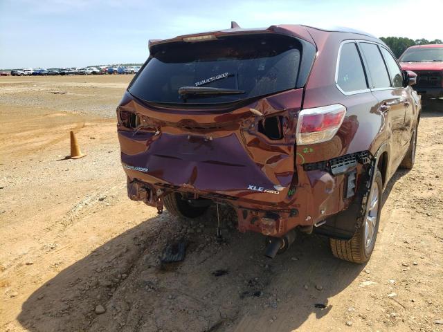 Photo 4 from auction – 2015 TOYOTA HIGHLANDER with VIN 5TDJKRFH3FS139903