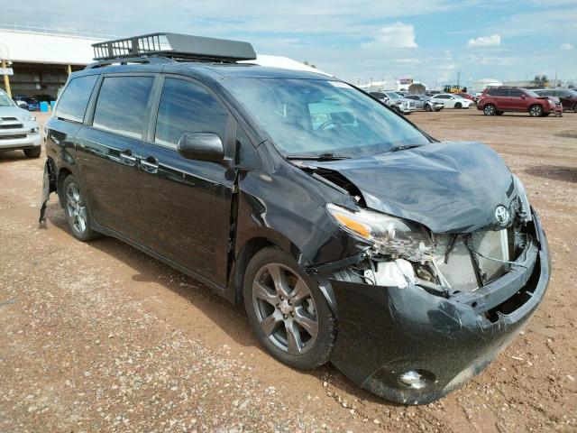 TOYOTA SIENNA SE 2017 with VIN 5TDXZ3DC9HS826185 - Photo from auction