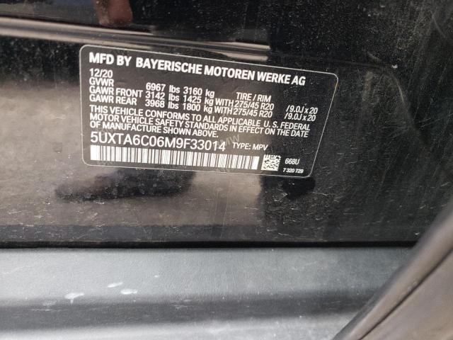 Photo 10 from auction – 2021 BMW X5 XDRIVE4 with VIN 5UXTA6C06M9F33014