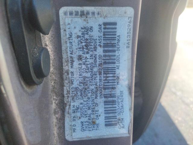 Photo 10 from auction – 1995 TOYOTA COROLLA LE with VIN 1NXAE09BXSZ270192