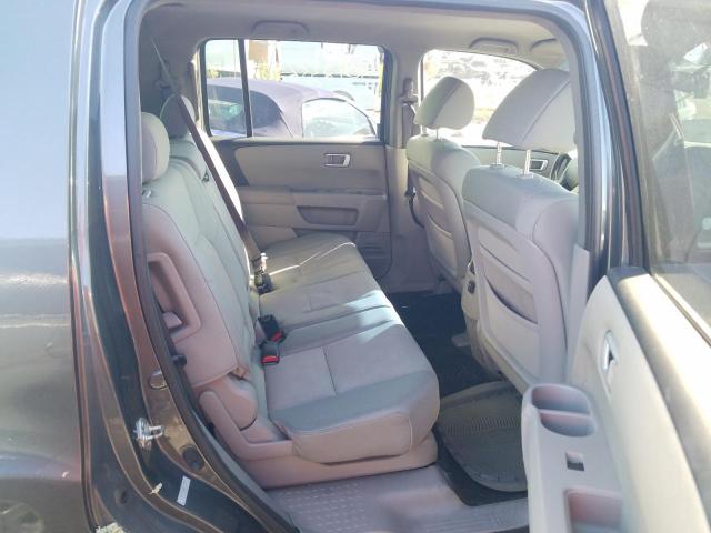 Photo 6 from auction – 2010 HONDA PILOT LX with VIN 5FNYF4H24AB502737