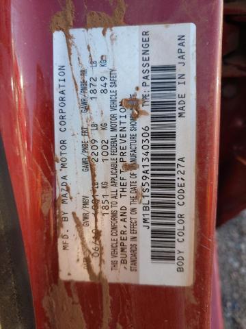 Photo 10 from auction – 2010 MAZDA 3 S with VIN JM1BL1S59A1340306