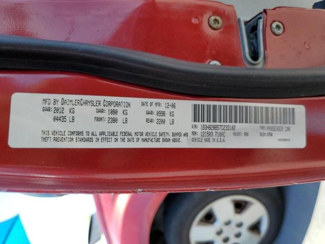 Photo 10 from auction – 2007 DODGE CALIBER with VIN 1B3HB28B57D233102