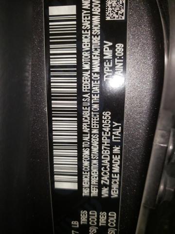 Photo 10 from auction – 2017 JEEP RENEGADE L with VIN ZACCJADB7HPE40556