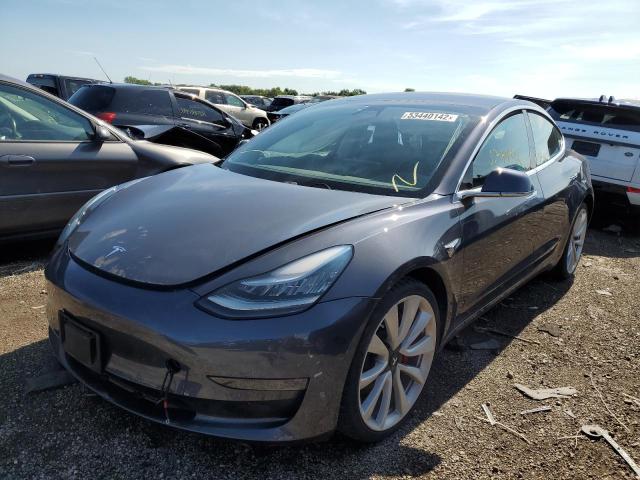Photo 2 from auction – 2018 TESLA MODEL 3 with VIN 5YJ3E1EB3JF083151
