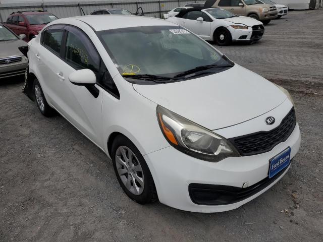KIA RIO LX 2013 with VIN KNADM4A3XD6177578 - Photo from auction