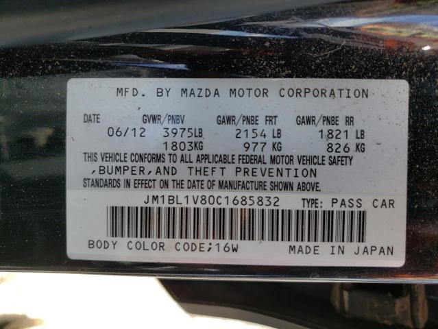 Photo 10 from auction – 2012 MAZDA 3 I with VIN JM1BL1V80C1685832