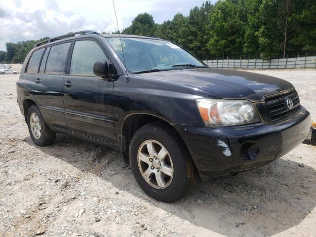 TOYOTA HIGHLANDER 2004 with VIN JTEDP21A640024238 - Photo from auction