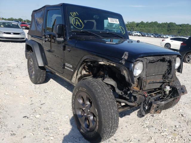 JEEP WRANGLER S 2012 with VIN 1C4AJWAG5CL185830 - Photo from auction