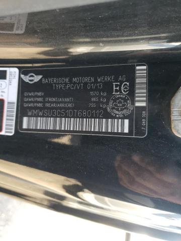 Photo 10 from auction – 2013 MINI COOPER with VIN WMWSU3C51DT680112