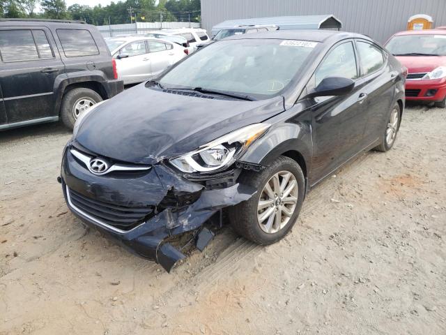 Photo 2 from auction – 2014 HYUNDAI ELANTRA SE with VIN KMHDH4AE1EU066497
