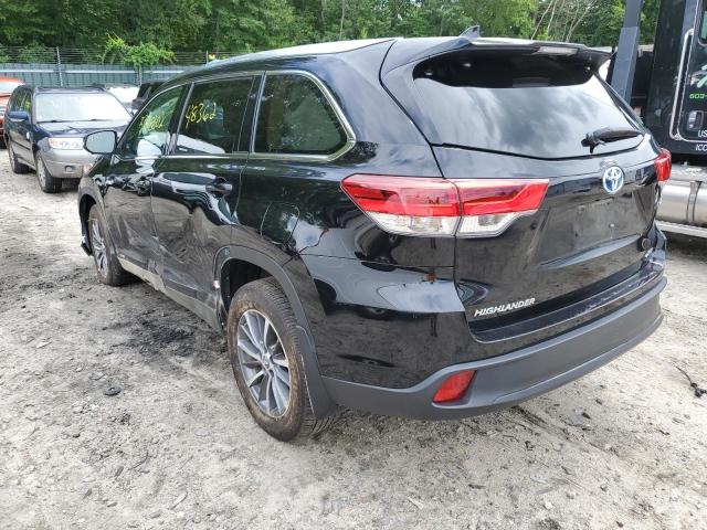 Photo 3 from auction – 2019 TOYOTA HIGHLANDER with VIN 5TDJGRFH3KS073963