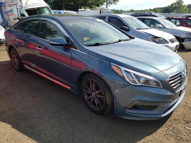 HYUNDAI SONATA SPO 2015 with VIN 5NPE34AB4FH039741 - Photo from auction