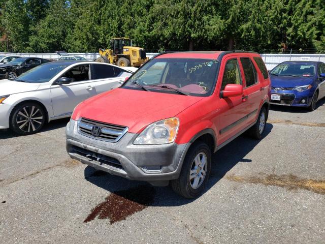 Photo 2 from auction – 2002 HONDA CR-V EX with VIN JHLRD78832C091042