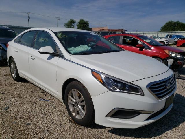 HYUNDAI SONATA SE 2016 with VIN 5NPE24AF4GH418763 - Photo from auction