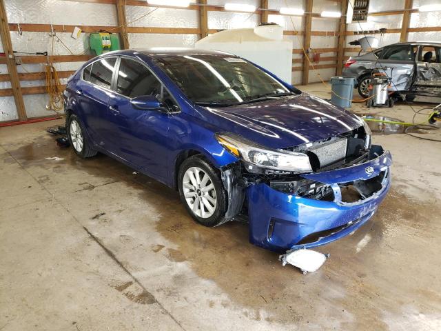 KIA FORTE LX 2017 with VIN 3KPFL4A78HE020018 - Photo from auction