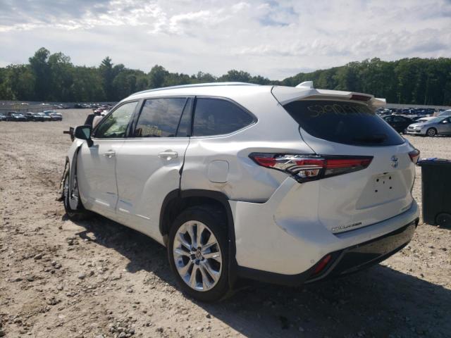 Photo 3 from auction – 2021 TOYOTA HIGHLANDER with VIN 5TDDZRBH1MS524890