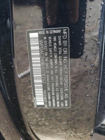 Photo 10 from auction – 2010 PORSCHE 911 GT3 with VIN WP0AC2A96AS783142