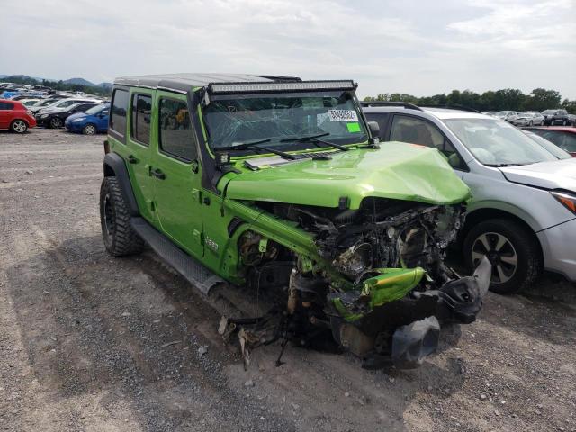 JEEP WRANGLER U 2018 with VIN 1C4HJXDN6JW266684 - Photo from auction