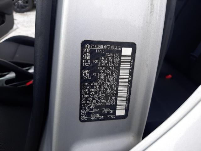 Photo 10 from auction – 2014 NISSAN JUKE S with VIN JN8AF5MR5ET355958