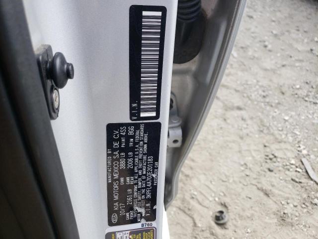 Photo 10 from auction – 2018 KIA FORTE LX with VIN 3KPFL4A70JE201183