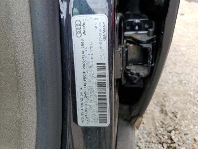 Photo 10 from auction – 2005 AUDI ALLROAD with VIN WA1YD64B15N014922