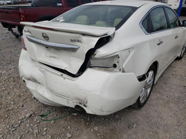 Photo 9 from auction – 2013 NISSAN ALTIMA 3.5 with VIN 1N4BL3AP7DC182089