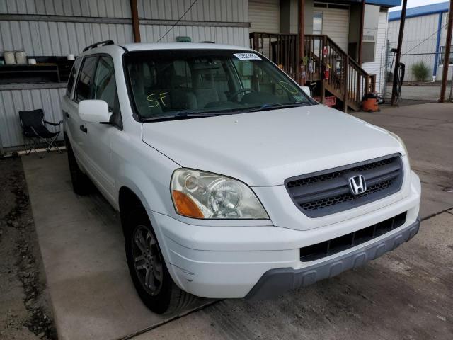 HONDA PILOT EX 2005 z numerem VIN 5FNYF184X5B006220 - Zdjęcie z aukcji