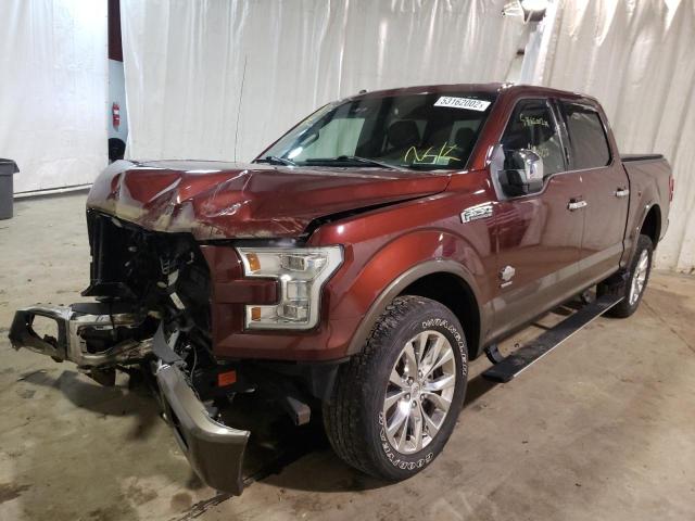 Photo 2 from auction – 2016 FORD F150 SUPER with VIN 1FTEW1EG4GFA27628