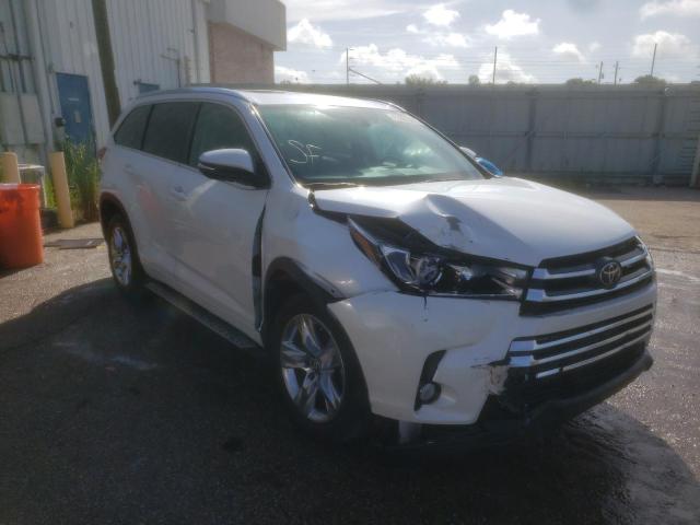 TOYOTA HIGHLANDER 2018 with VIN 5TDYZRFH4JS255310 - Photo from auction