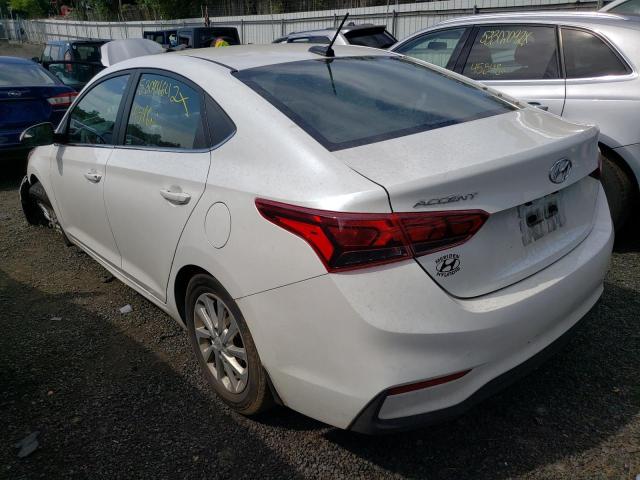 Photo 3 from auction – 2021 HYUNDAI ACCENT SE with VIN 3KPC24A66ME134851