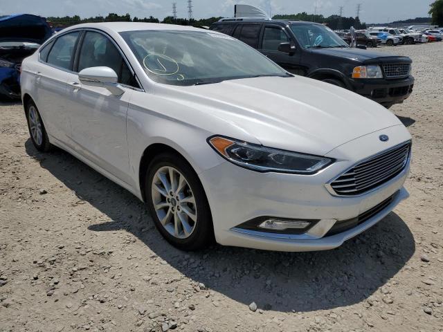 FORD FUSION SE 2017 with VIN 3FA6P0HD7HR406436 - Photo from auction