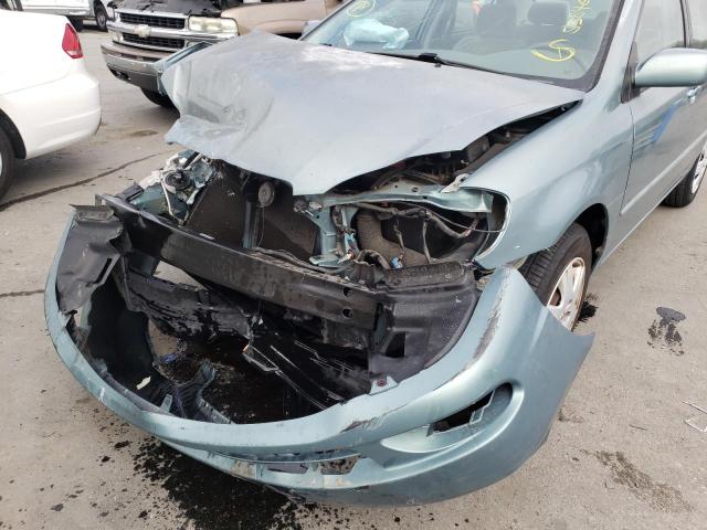 Photo 9 from auction – 2007 TOYOTA COROLLA CE with VIN 1NXBR32E97Z800450