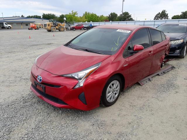 Photo 2 from auction – 2016 TOYOTA PRIUS with VIN JTDKBRFU1G3531993